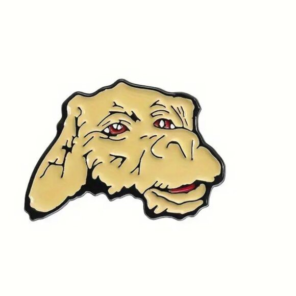 NeverEnding Story Falkor Enamel Pin - Nostalgic Fantasy Character Pin - Picture 1 of 2